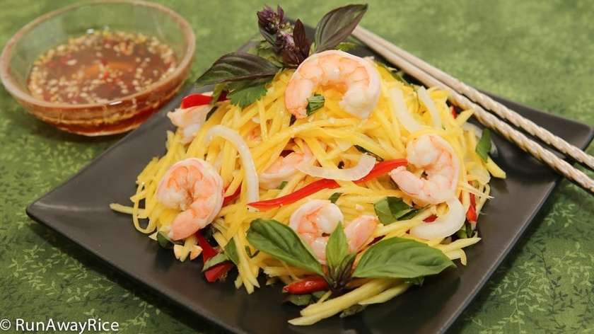 Salată de Mango cu creveți 350g/ Salat Xoài tôm