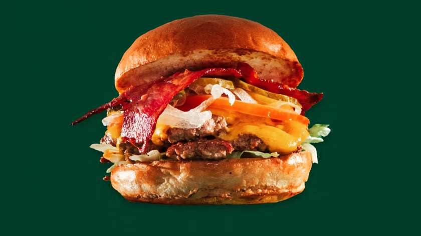 Turkey Bacon Smashed Burger
