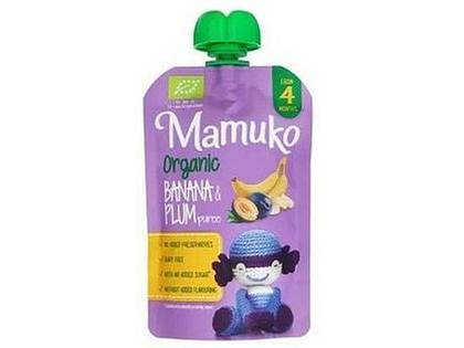 MAMUKO tyrelė (bananai ir slyvos), 100 g