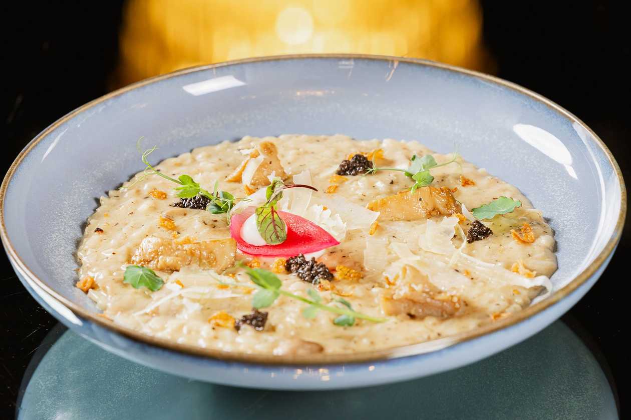 Risotto porcini cu trufe