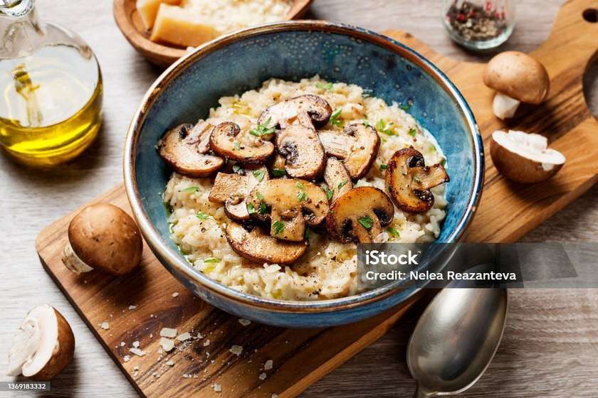 Mushroom Risotto