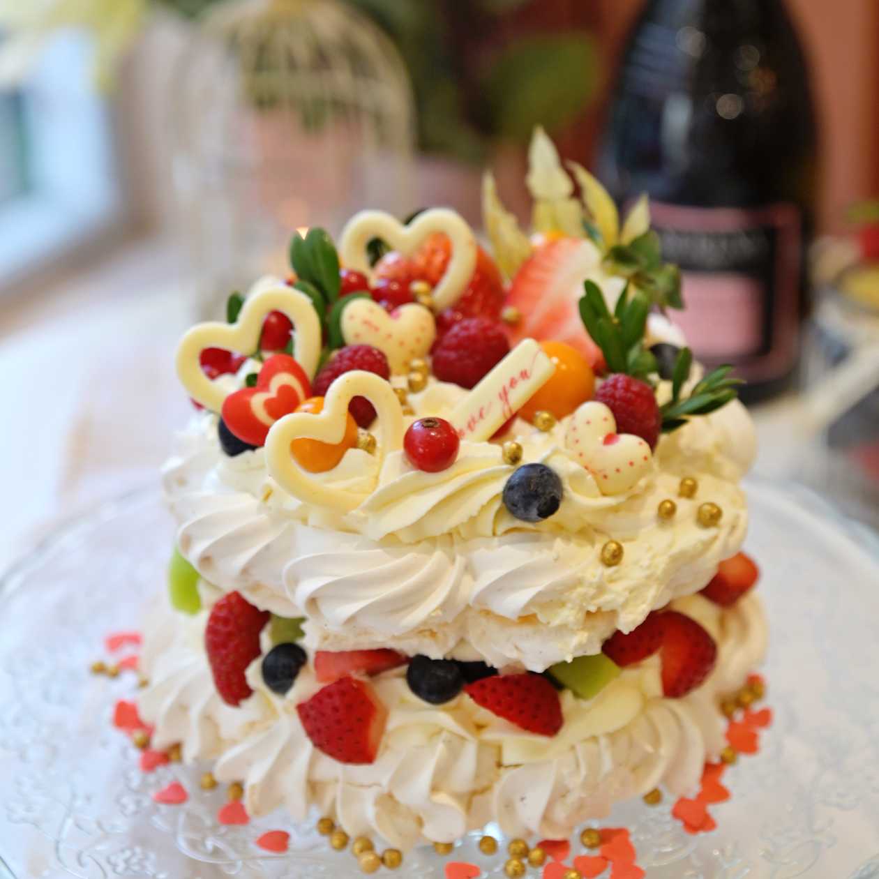 Pavlova Love Cake Box