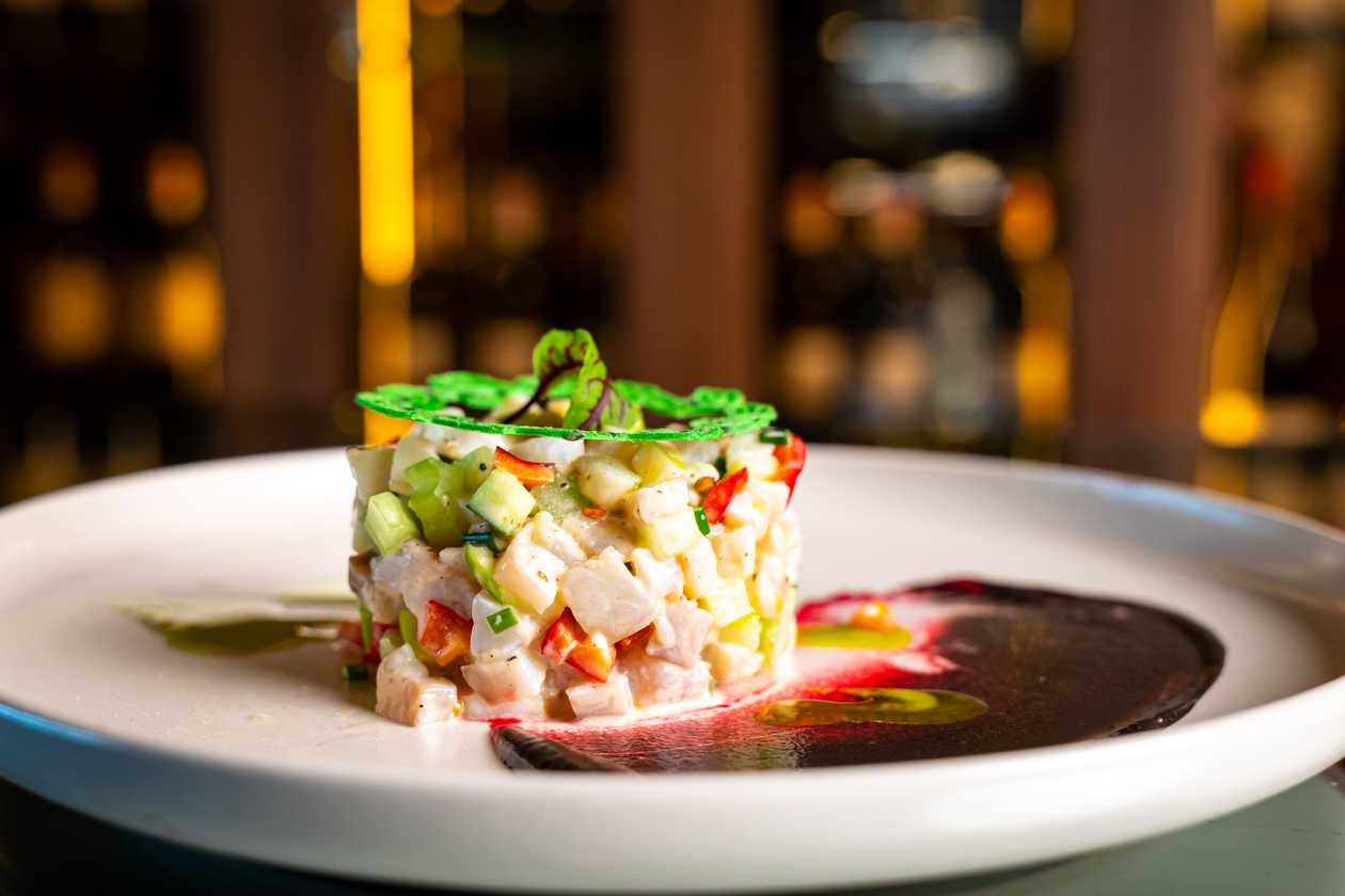 Ceviche de biban