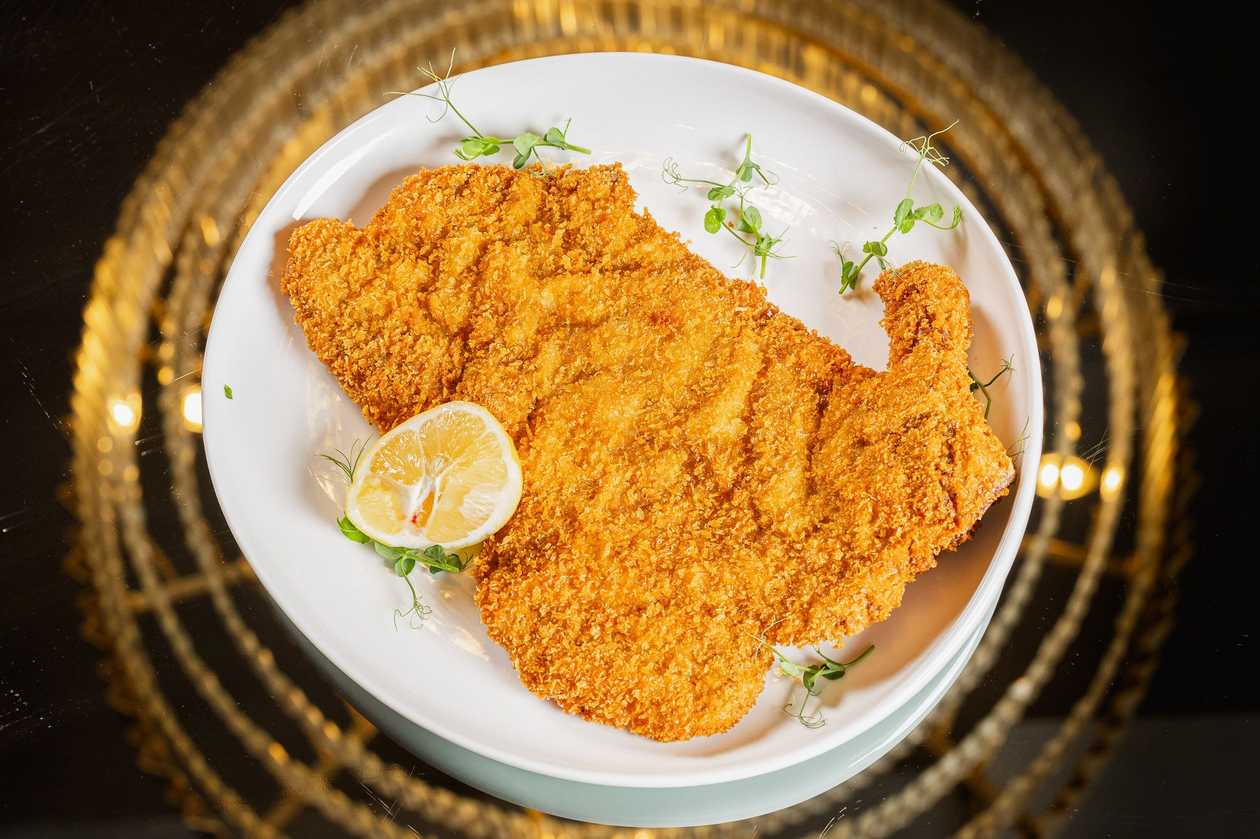 Snitel de pui in panko