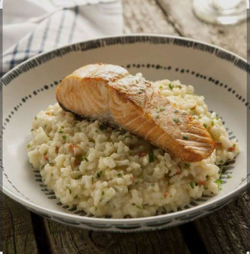 Salmon Risotto
