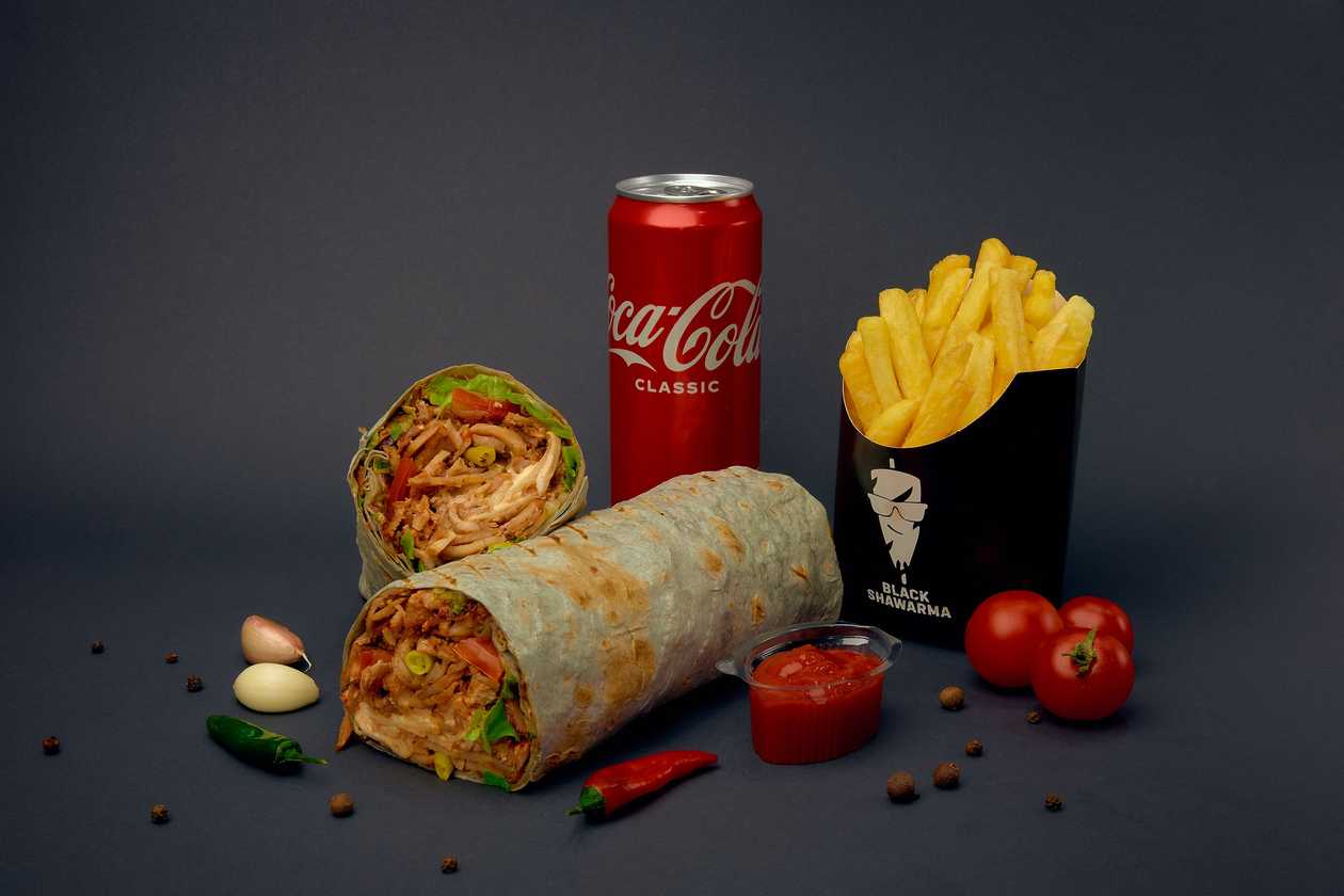 Standard Black Menu