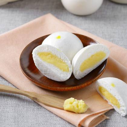 steamed egg custard bun(ซาลาเปาไส้ครีม)