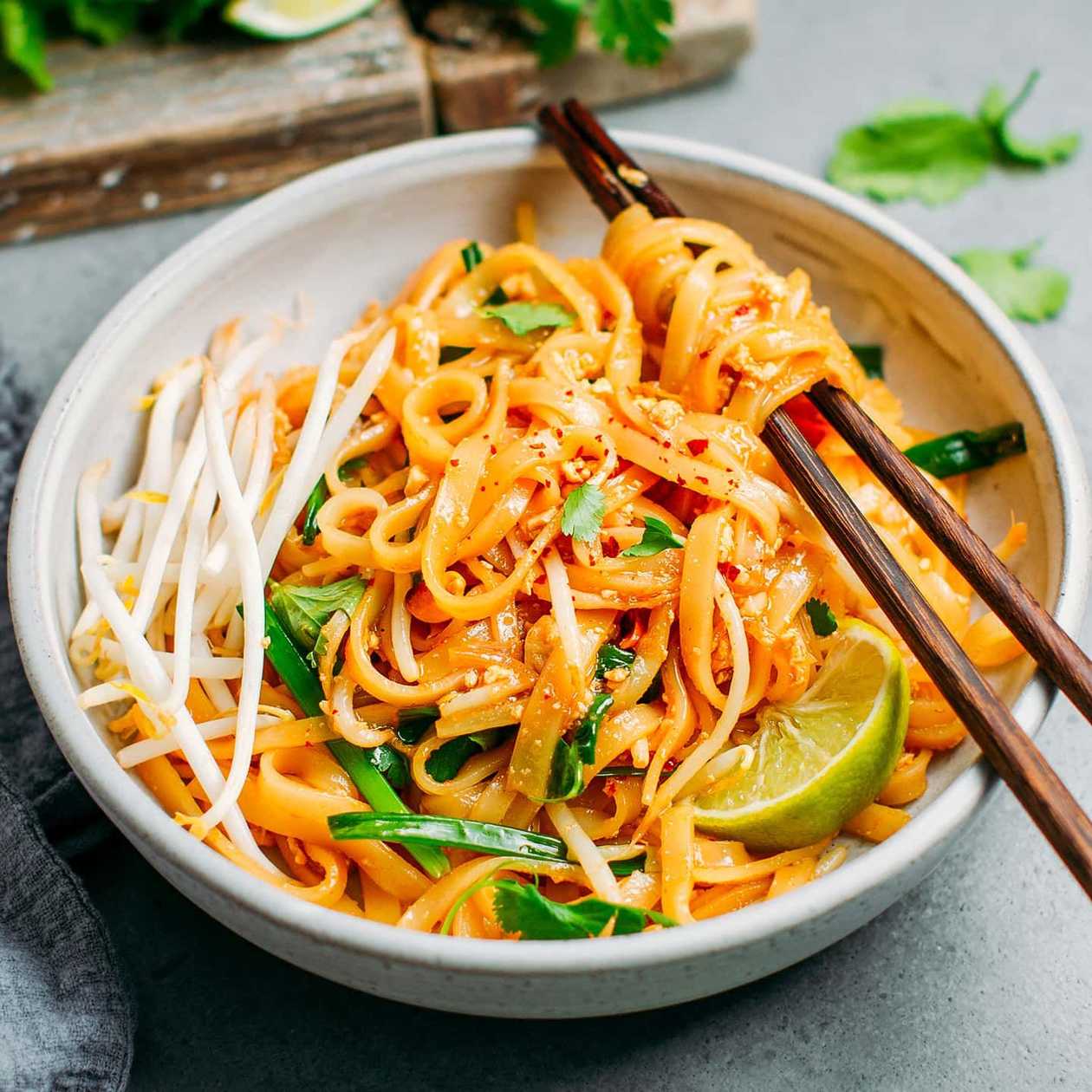 Pad Thai ( Vegan 🌱)(ผัดไทยผัก)