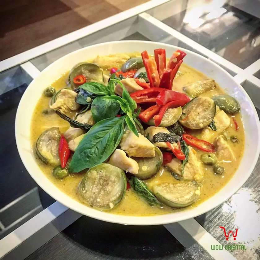 Thai Green Curry (Vegetarian 🌱)(แกงเขียวหวานผัก)