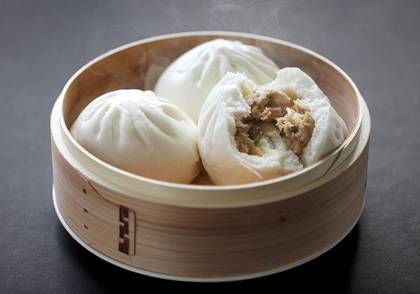 steamed  pork bun(ซาลาเปาไส้หมูสับ)