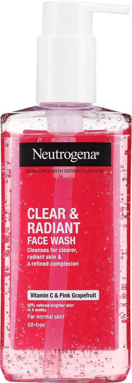 Neutrogena Clear & Radiant Face Wash