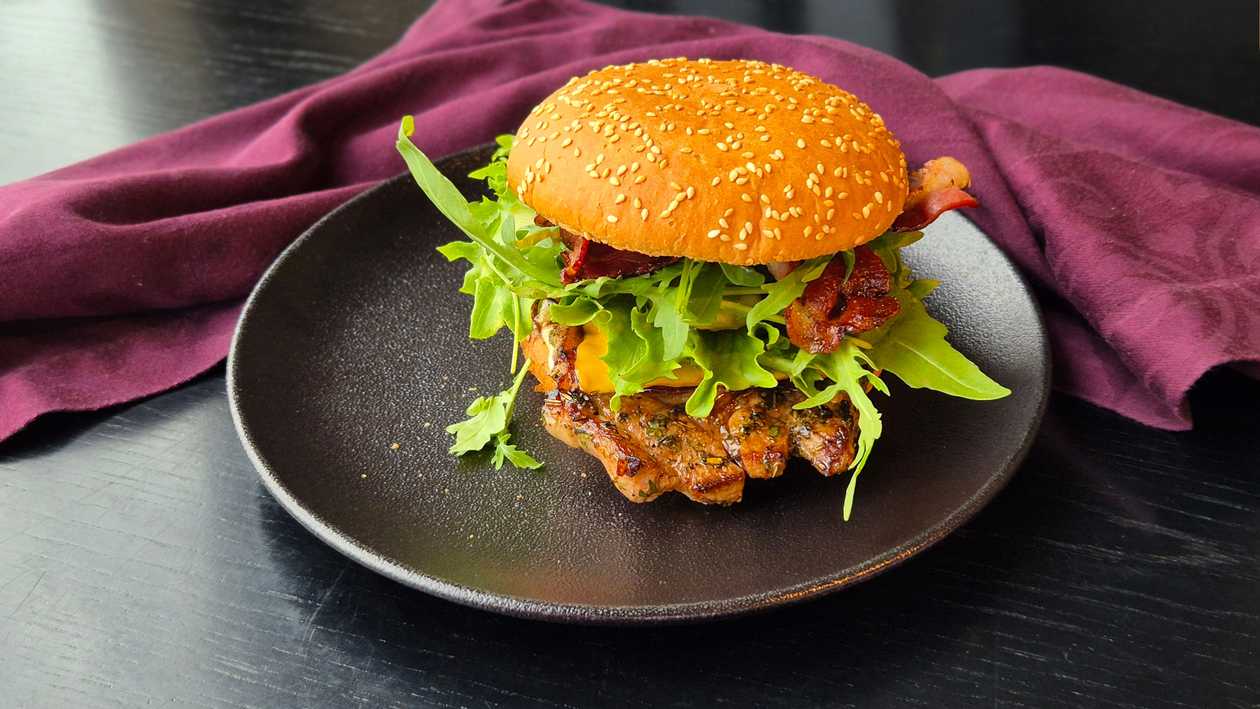 Grilled Meat Burger