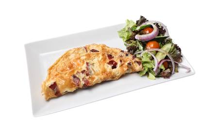 Omelette with Ham & Mushrooms