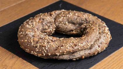 Philadelphia Cheese and Turkey Wholegrain Koulouri