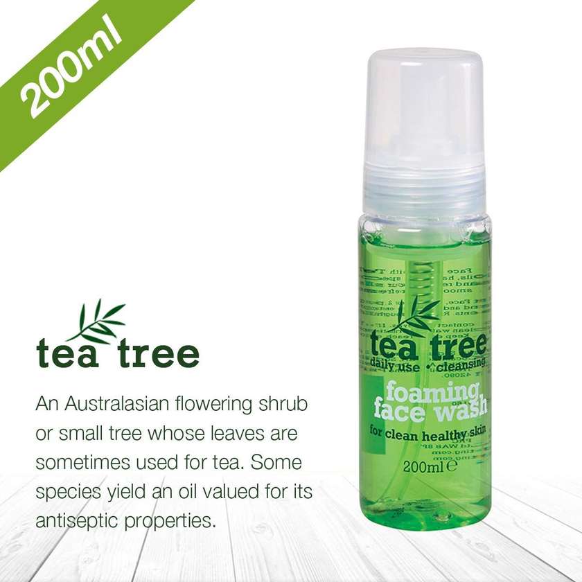 Tea Tree Foaming Face Wash 200ml