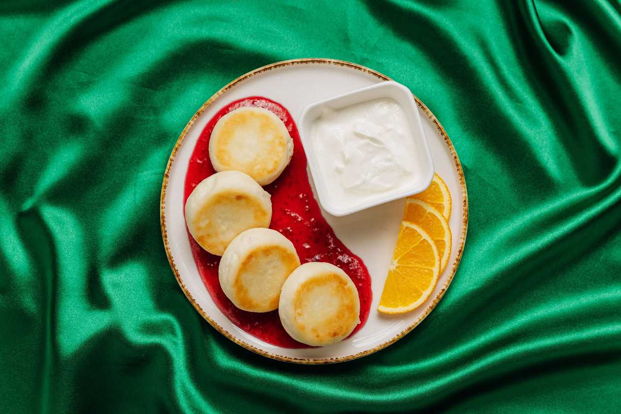 Сирники з джемом