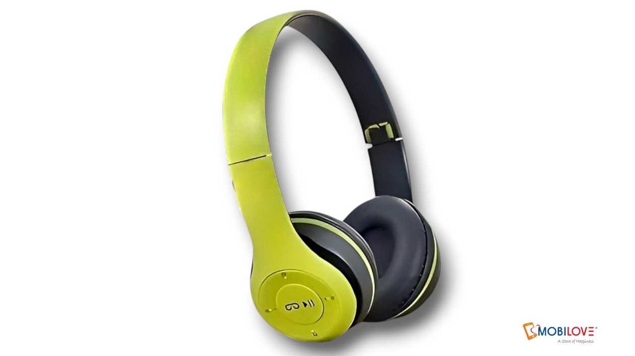 P48 Headphones in Light Green (Simple), 1111111111179
