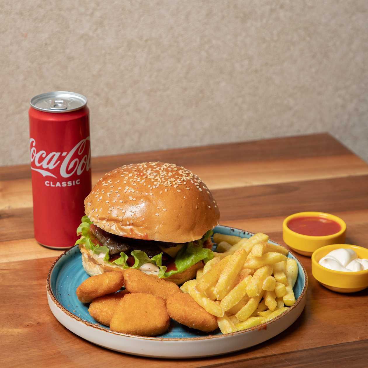 BBQ Burger Menu