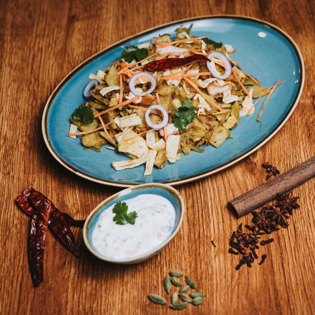 Chicken kothu parotta