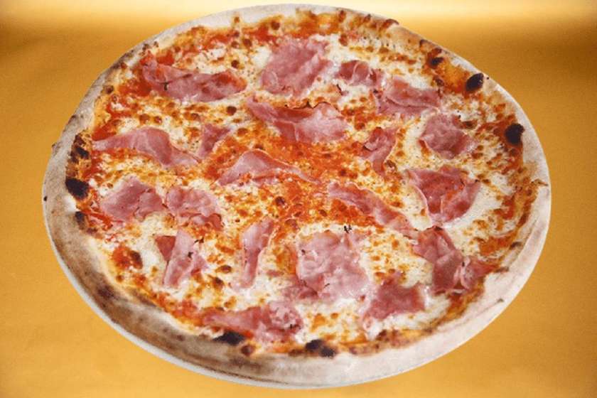 Pizza prosciutto crudo