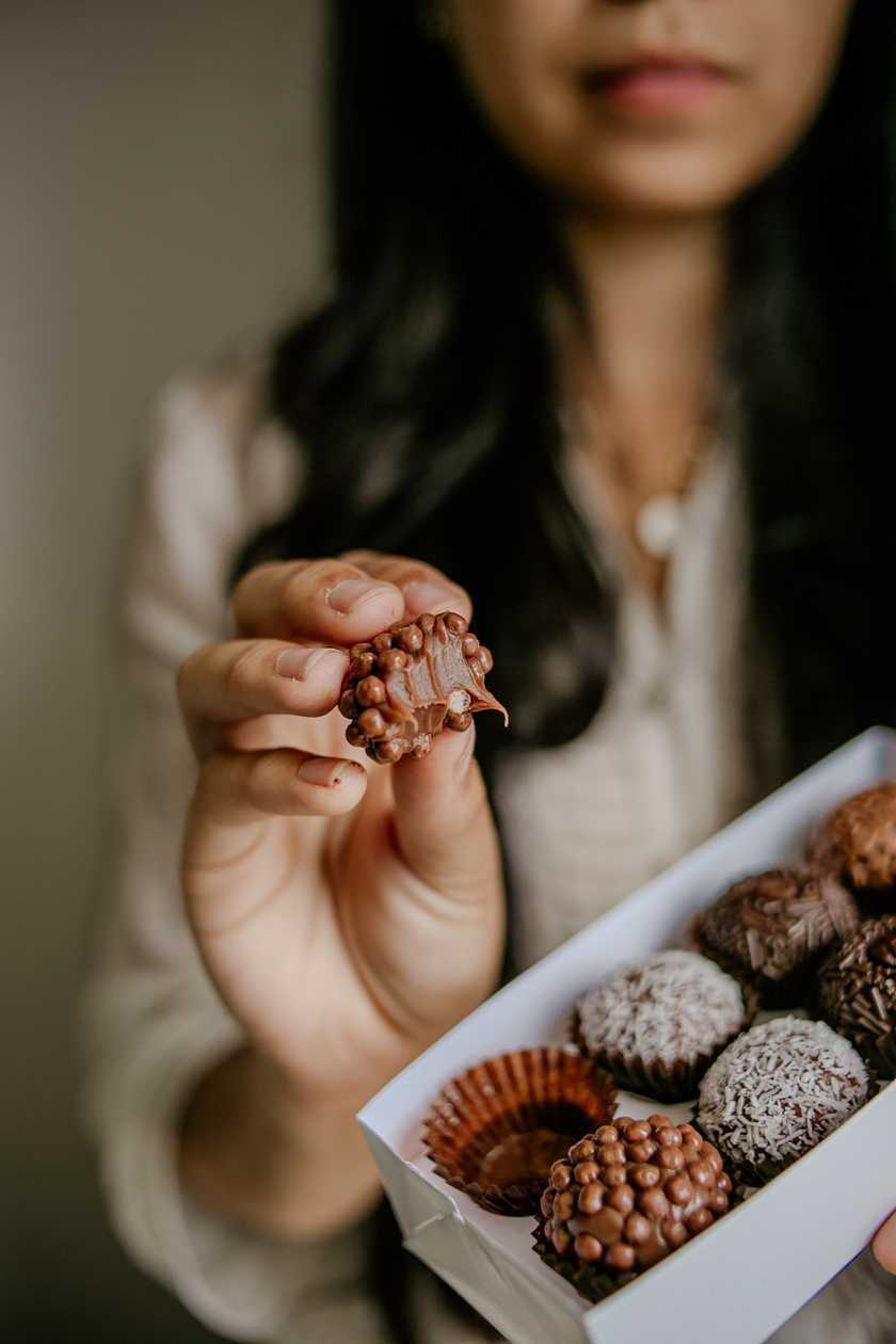 Caixa Prenda Quatro Brigadeiros