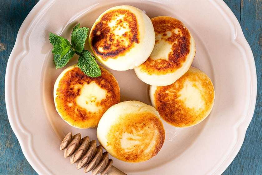 ❄️Children's cottage cheese pancakes with quail eggs (1 pack/12 pieces)