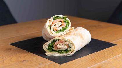Smoked Salmon Wrap