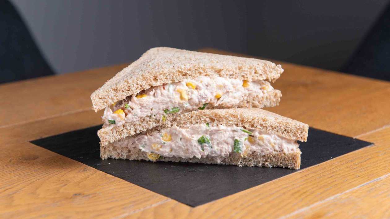 Tuna Wholegrain Bread Sandwich