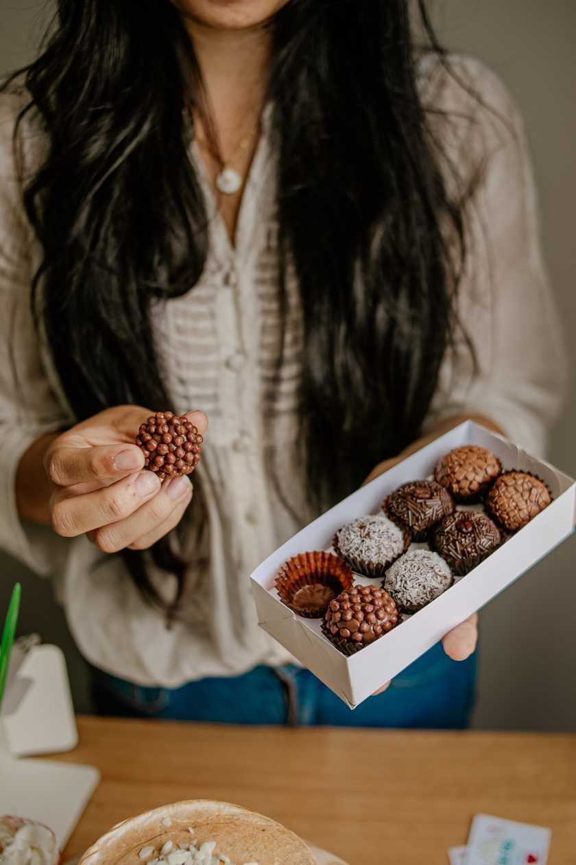 Caixa Surpresa Nove Brigadeiros