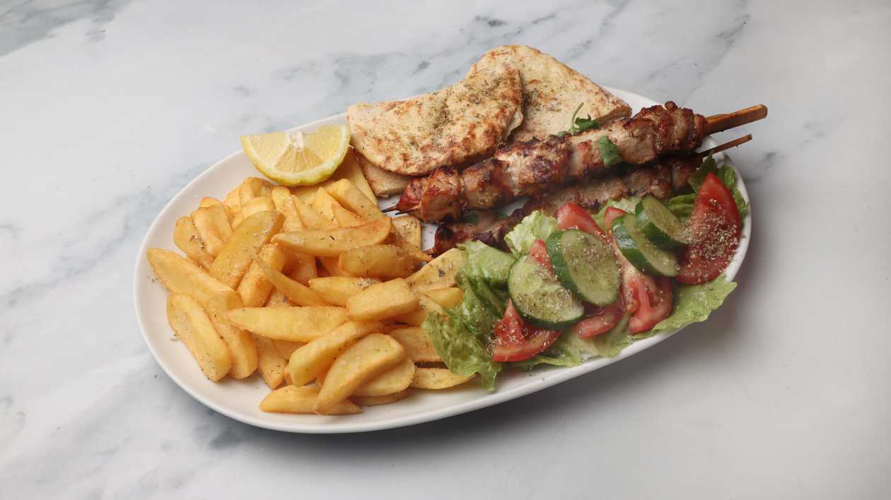 Pork Souvlaki Portion