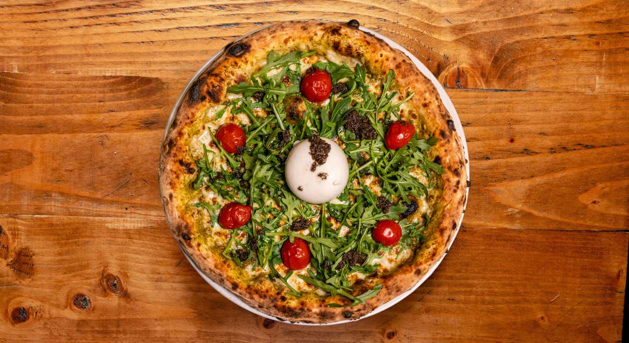 Burrata Pizza