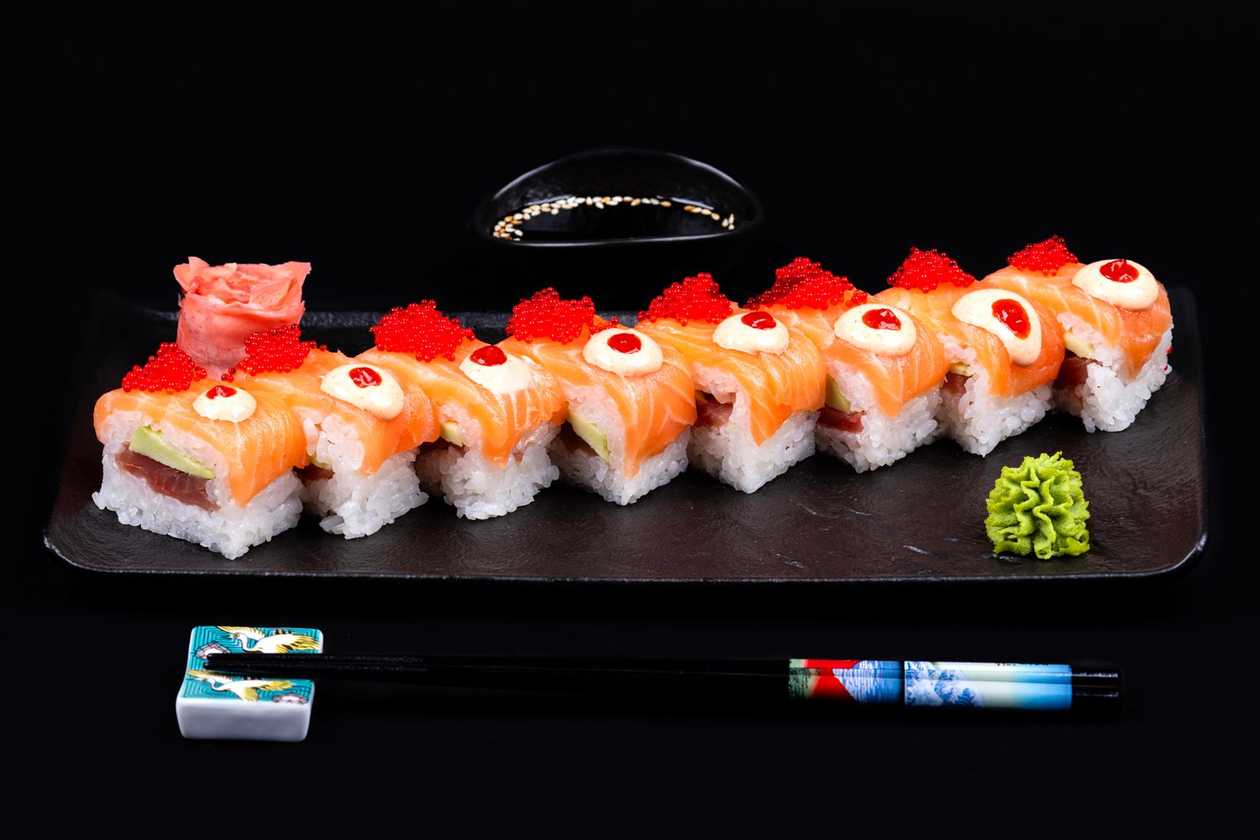 Red Dragon (Roll Without Nori) 8pcs