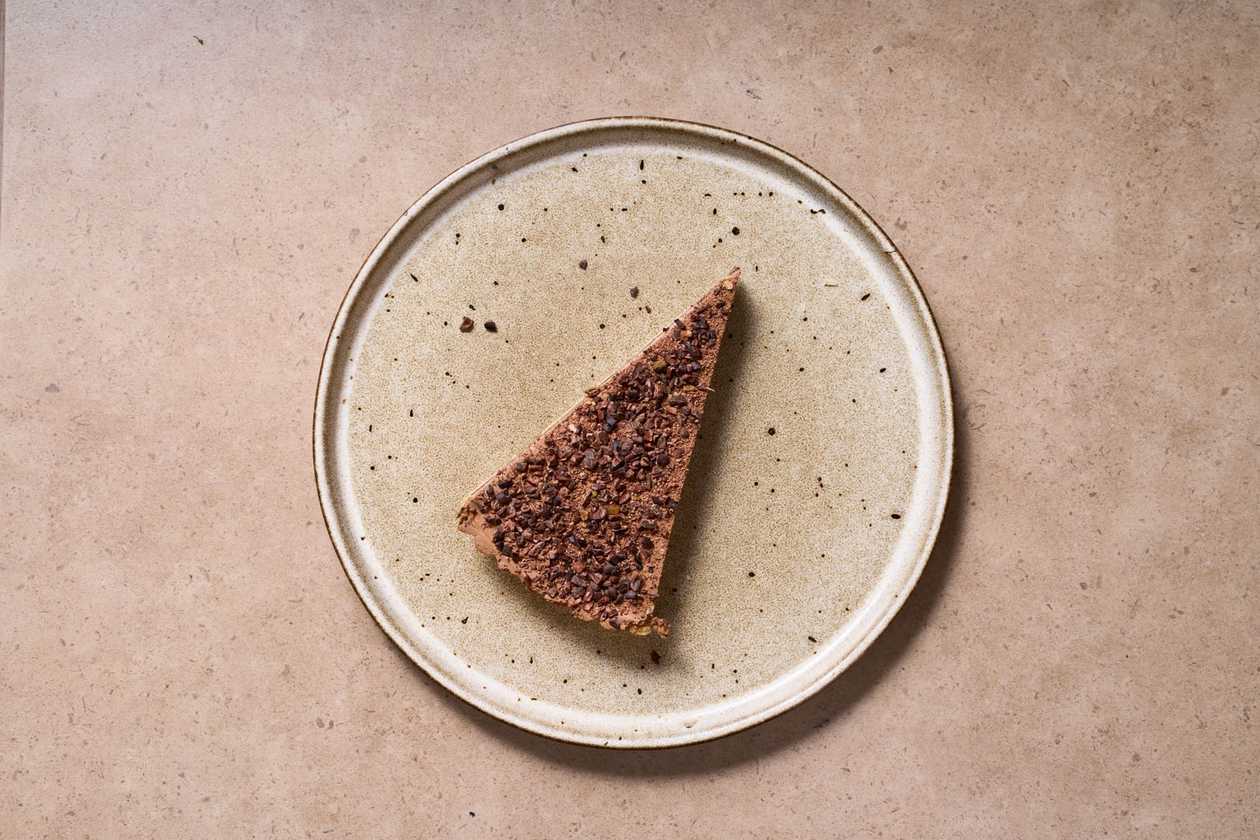 MILK and DARK CHOCOLATE GANACHE TART