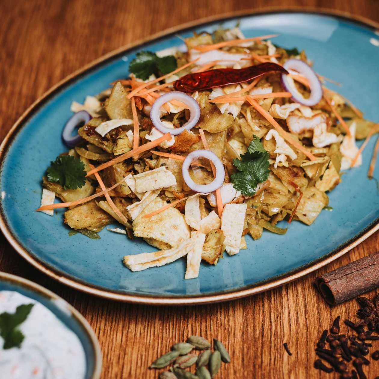 Lamb kothu parotta