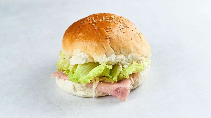 Ham and Cheddar Sandwich
