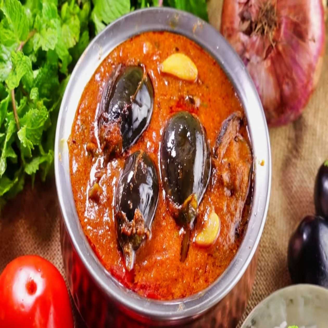 Brinjal gravy
