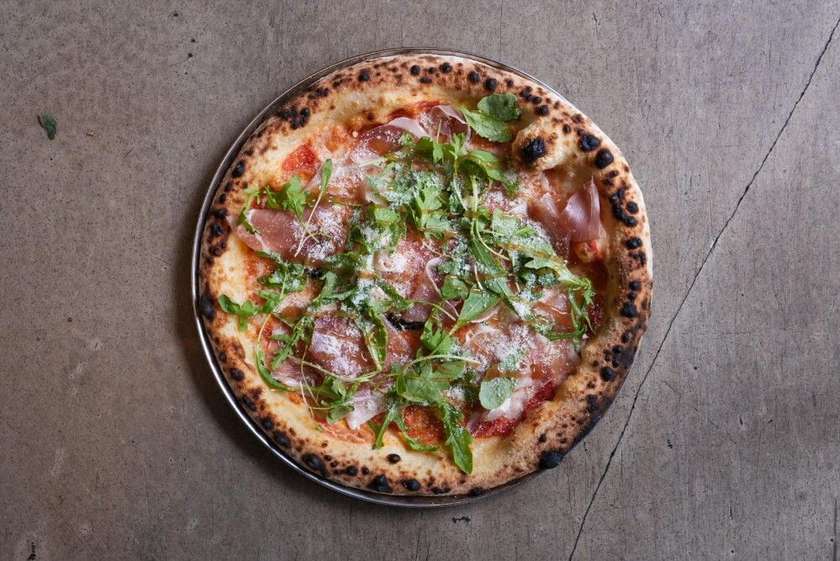 Crudo with Tomato Sauce