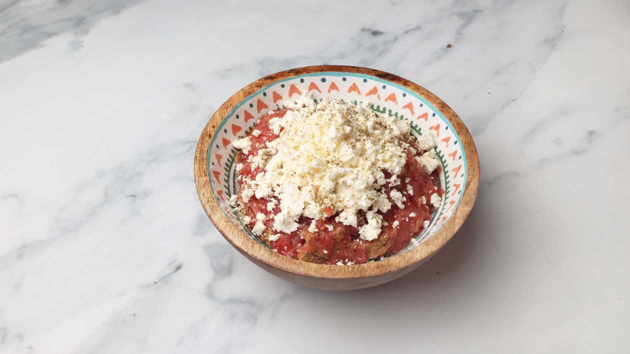 Dakos Salad (Cretan Salad)