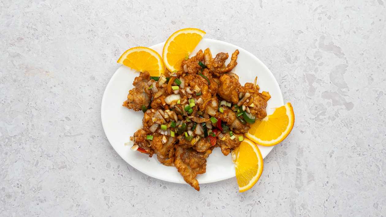 Chicken With Pepper And Salt