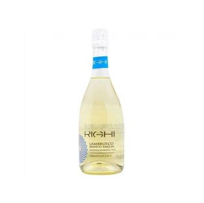 Вино ігр. Righi Lambrusco Bianco Emilia IGT біле н/сол. 0.75 л