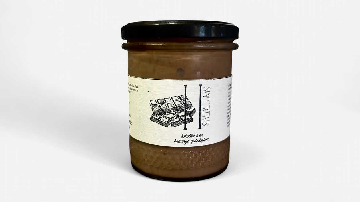Chocolate Ice Cream with Brownie Chunks 320g