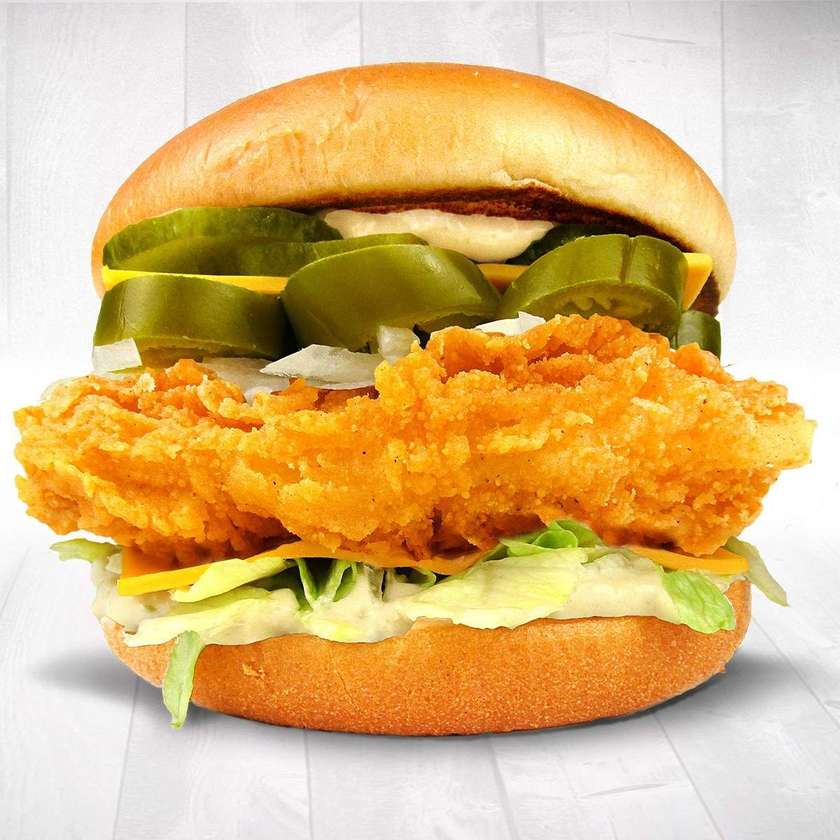 Spicy fish burger (290g)