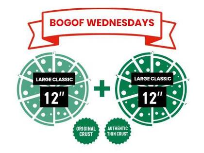 Bogof Large Pizza