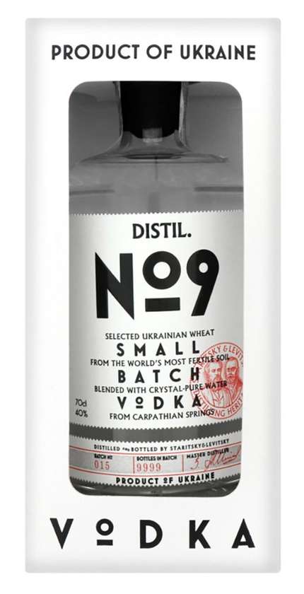 Горілка Staritsky&Levitsky Distil.№9 п/к 0.7 л 0.7 л