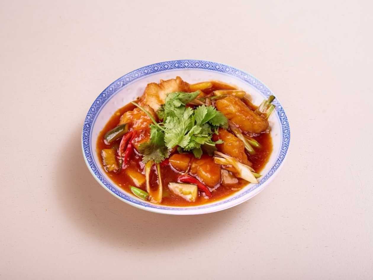 Cod sweet & sour