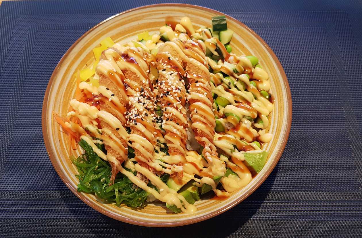 PK8 Poke Bowls Tempura