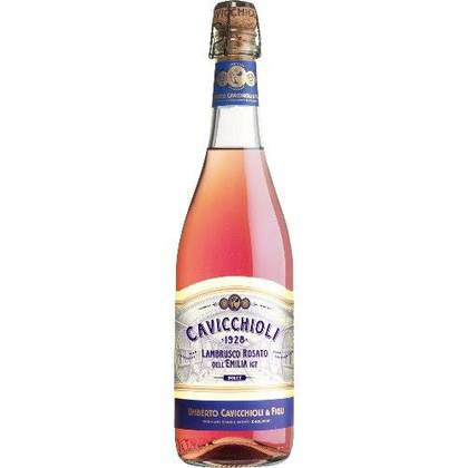 Вино ігр. Cavicchioli Lambrusco Rosato Emilia рож.н/сол. 0.75 л