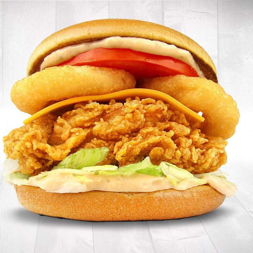 Crispy burger (250g)