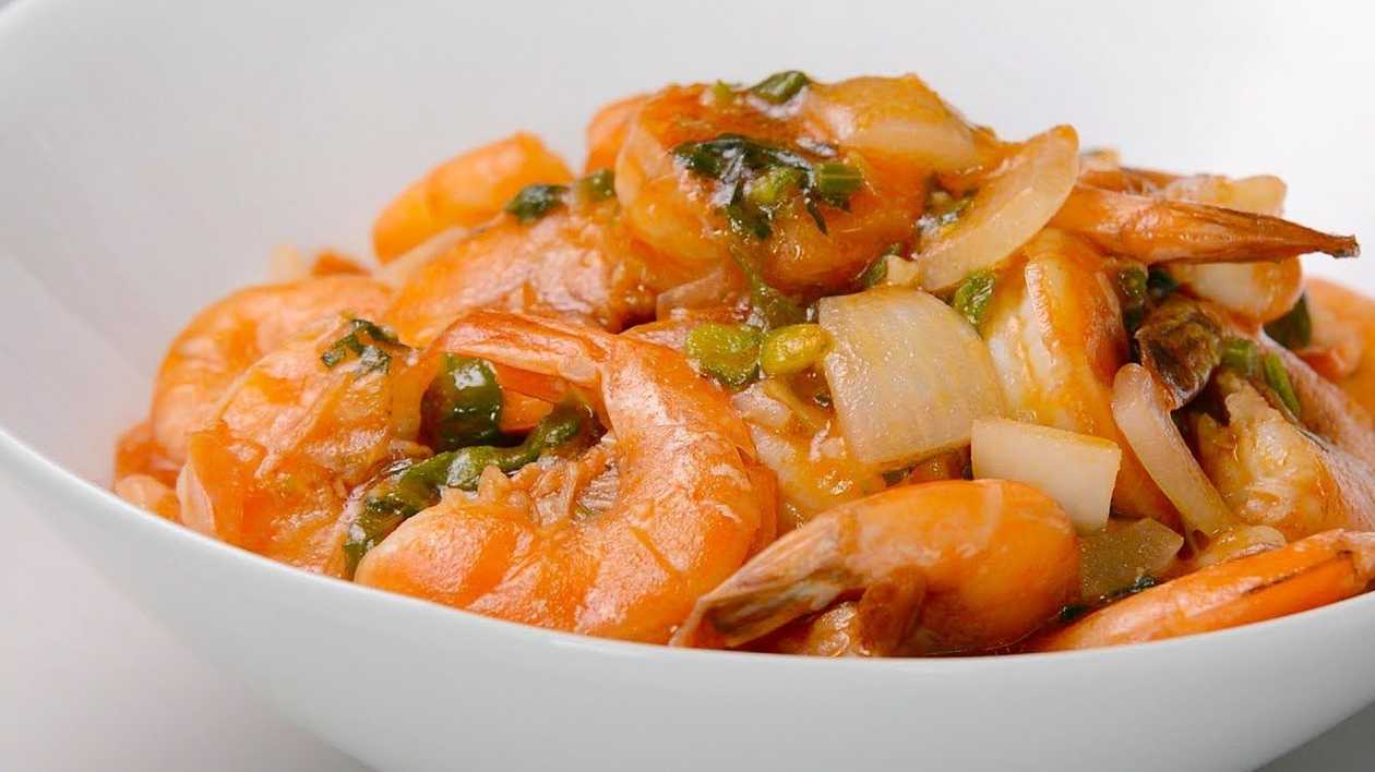 Spicy Peppered Shrimps