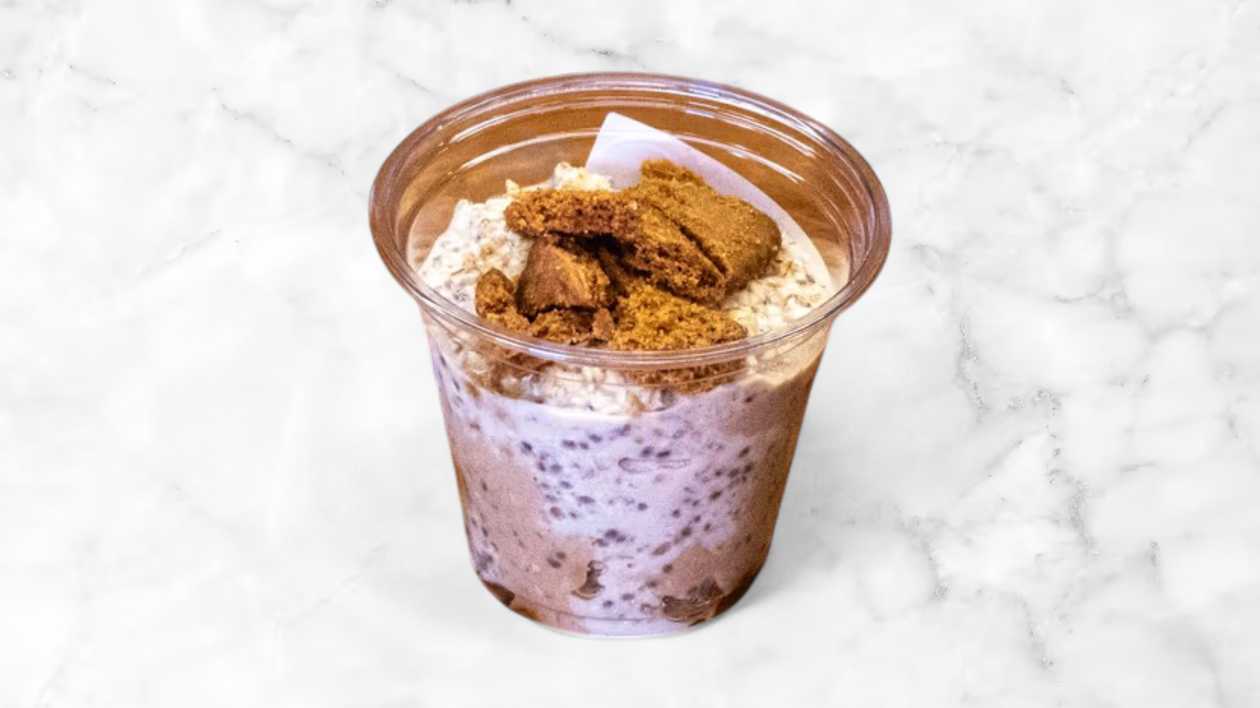 Biscoff Overnight Oats